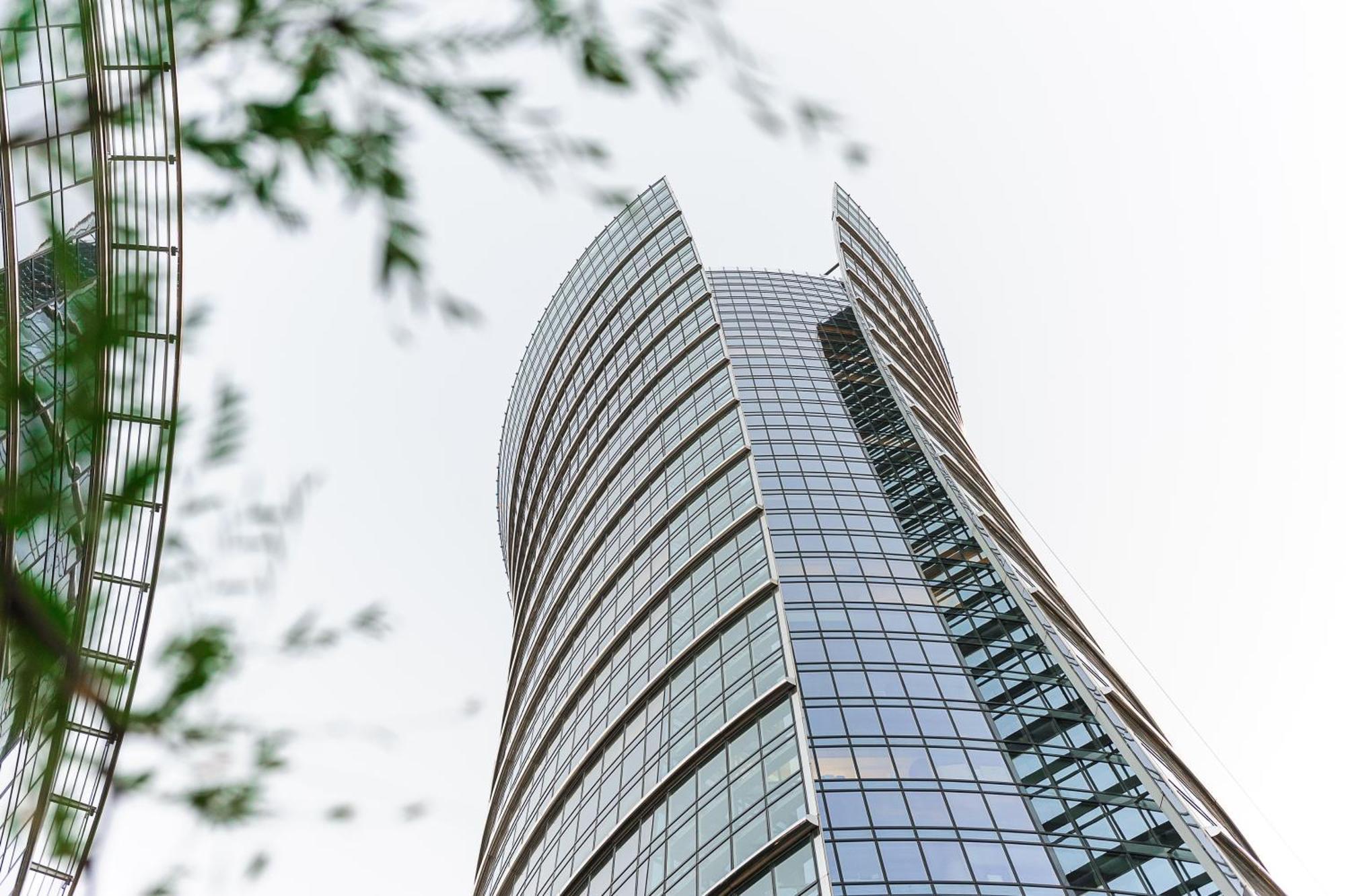 Lumina Apart With Balcony Platinum Tower Warschau Buitenkant foto